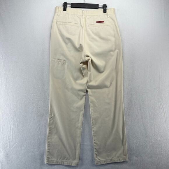 VIntage Oakley Pants Mens 32x32 Fits 31x32 Beige White Software Loose Skater y2k - Picture 1 of 13